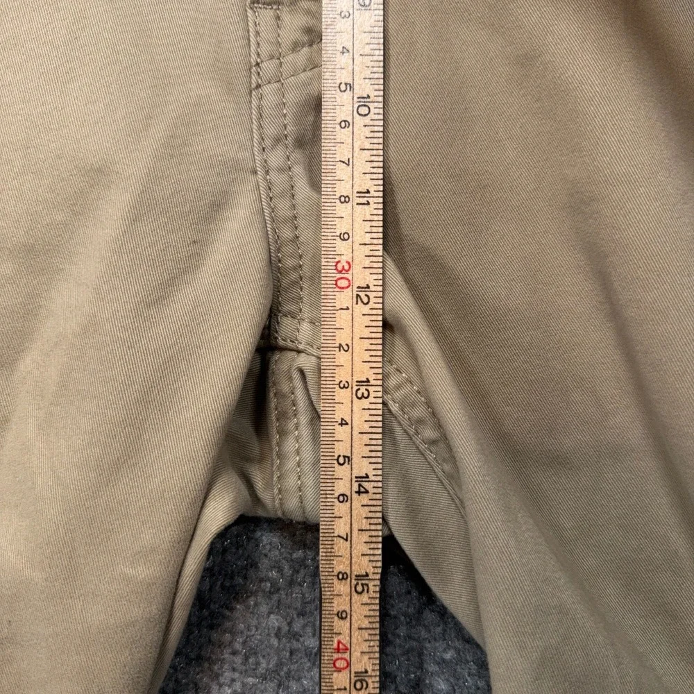 Levis 541 Athletic Taper Pants Mens 42x28 Tan Khaki Stretch Casual Chinos